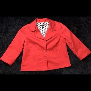 Alfani Orange-Iee blazer